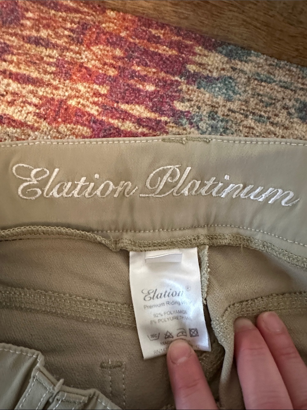 Elation Platinum Straight show pants